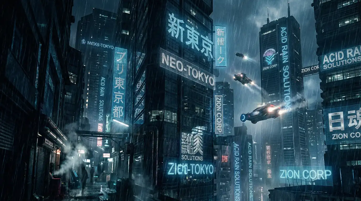 赛博朋克之城 - hsck.cc 银翼杀手深度解析